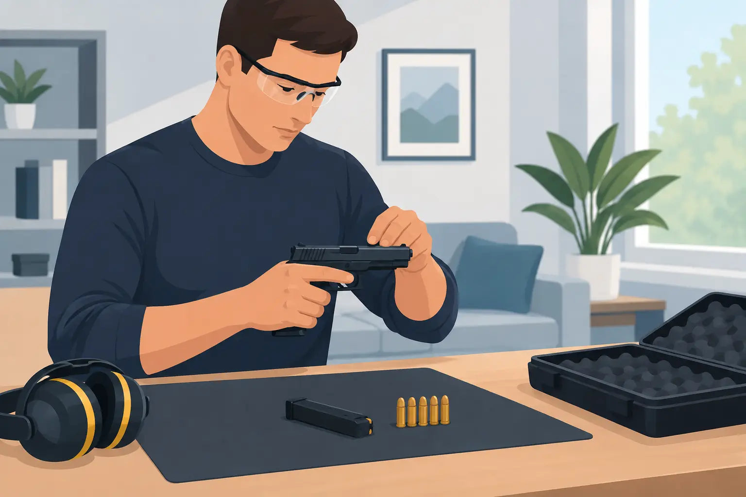 Firearm Handling Guide for Safer Home Practice