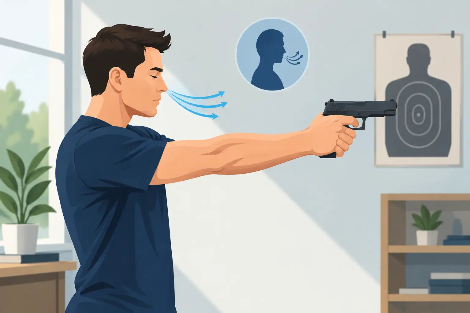 Improve Breath Control Dry Firing at Home