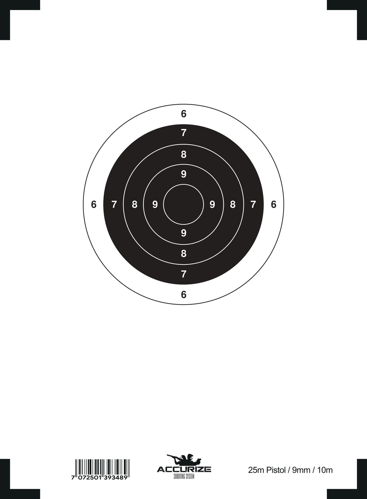 Front target 25m pistol/10m Main image
