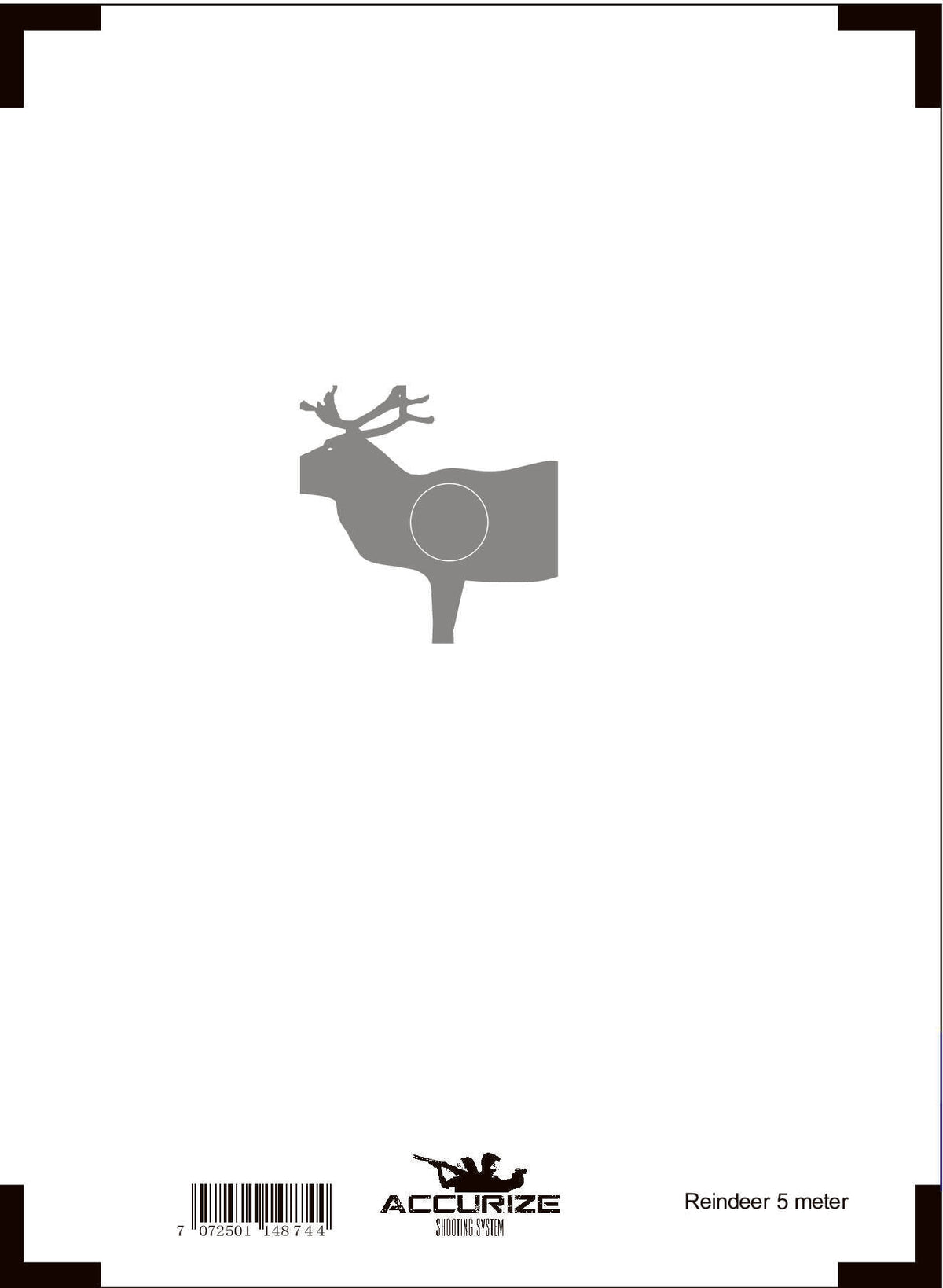 Front target Reindeer